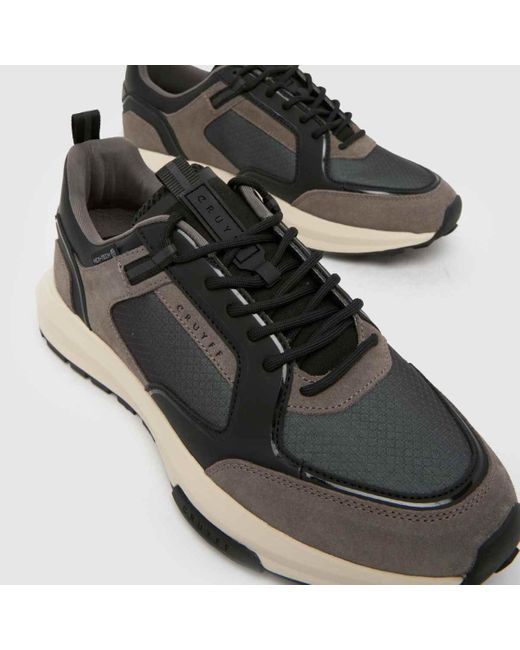 Cruyff Brown Rayado Trainers for men