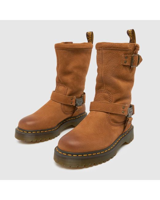 Dr. Martens Brown Anistone Hi Boots