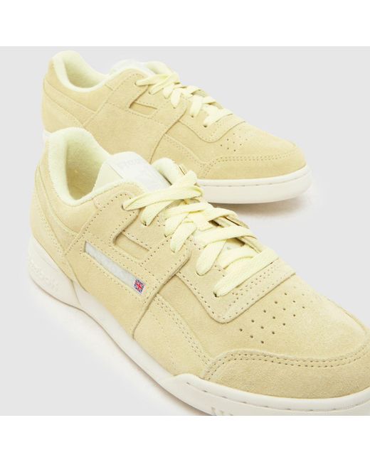 Reebok Yellow Workout Plus Trainers