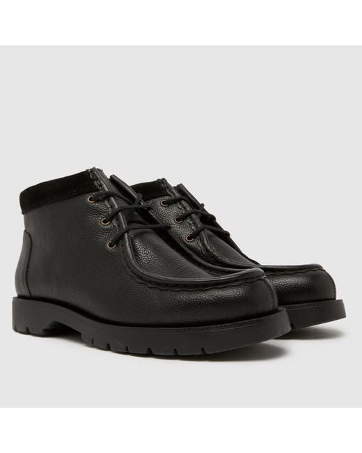 Kleman Black Parure Apron Boots for men