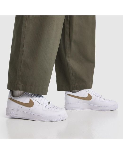 Nike White Air Force 1 Trainers for men