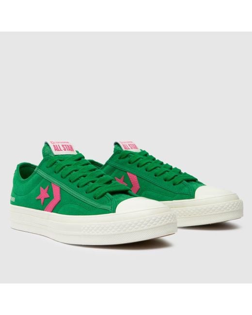Converse Green Star Player 76 Trainers In