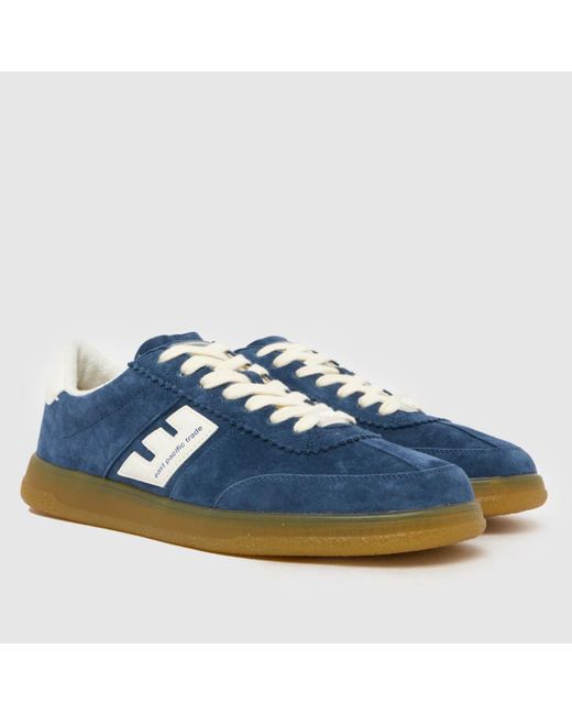 East Pacific Trade Blue Santos Trainers for men