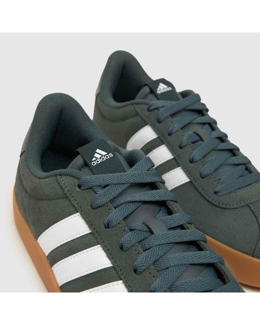 Adidas Green Vl Court 3.0 Trainers In for men