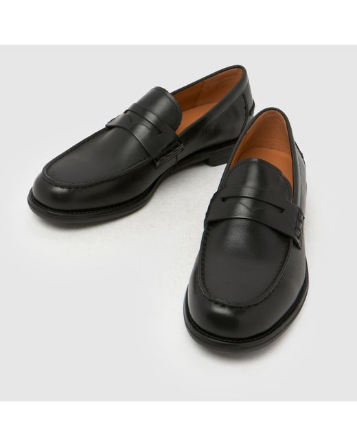 Vagabond Black Shoemakers Steven Loafer Shoes for men