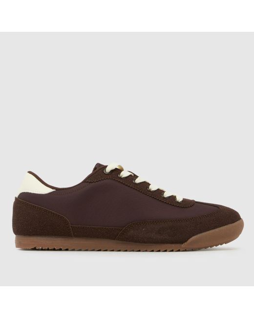 Schuh Brown Miko Slim Sole Trainers