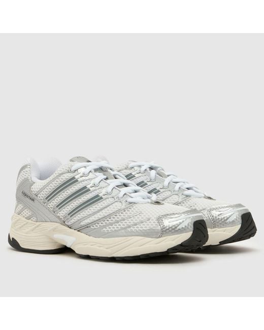 Adidas White Adistar Control 3 Trainers