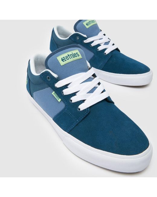 Etnies Blue Barge Ls Trainers for men
