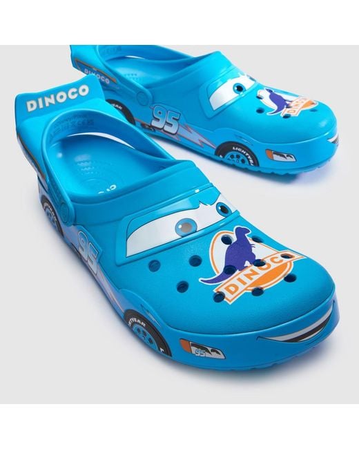 CROCSTM Blue Cars Dinaco Crocband Clog Sandals for men
