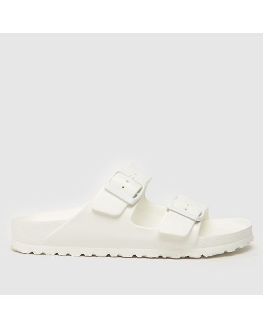 Birkenstock White Arizona Sandals