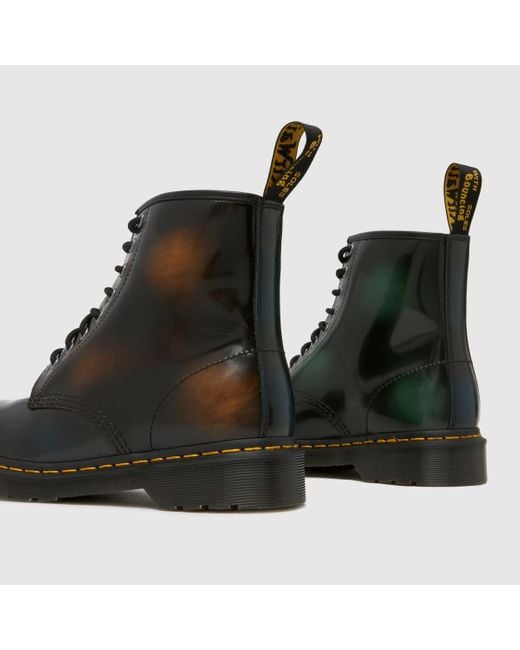 Dr. Martens Black 1460 Brush Off Boots
