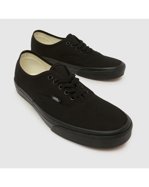 Vans Black Authentic Trainers for men