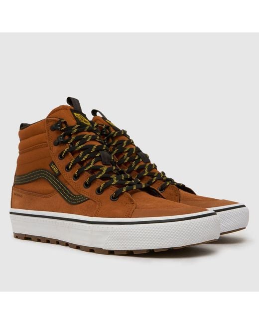 Vans Brown Mte Sk8-Hi Trainers for men