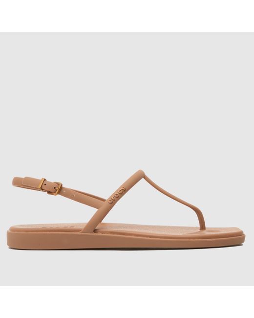 CROCSTM Brown Miami Thong Flip Sandals
