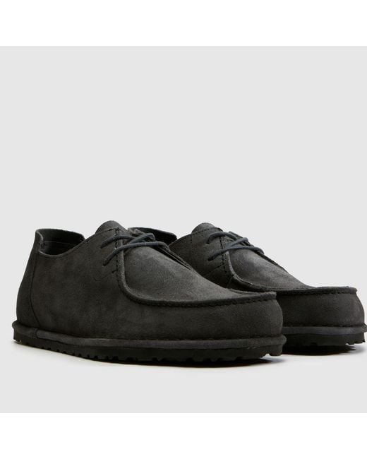 Birkenstock Black Utti Lace Shoes for men