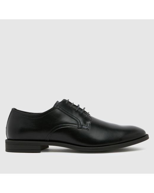 Schuh Black Malcolm Lace Up Shoes In for men