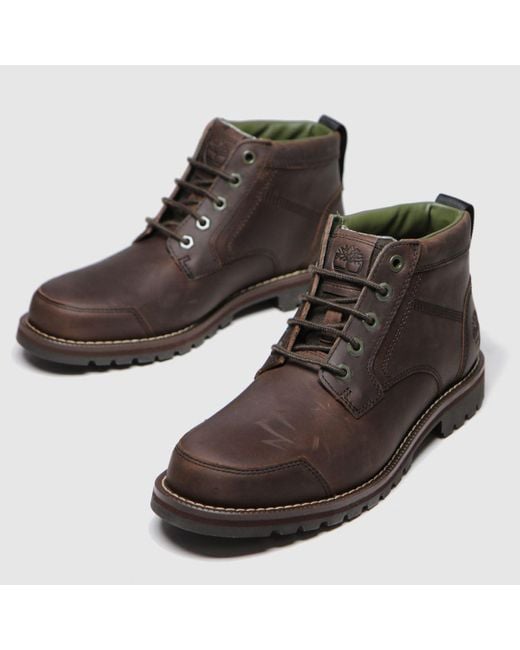 Timberland Brown Larchmont Ii 5 Eye Chukka Boots In for men