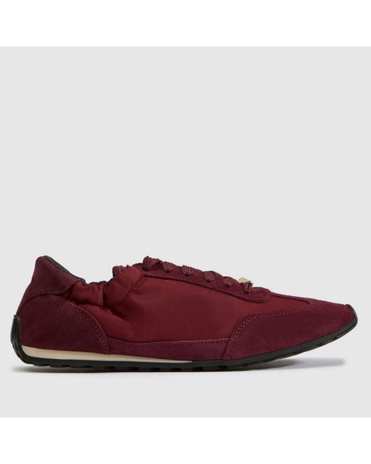 Steve Madden Red Bobby Trainers