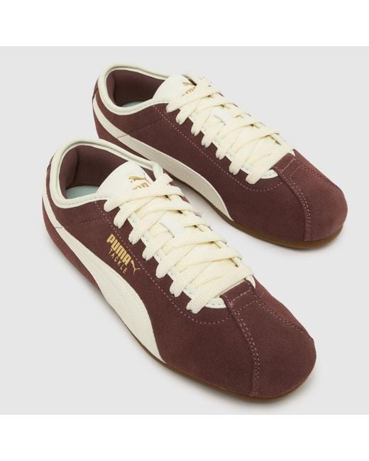 PUMA Brown Tackle Trainers