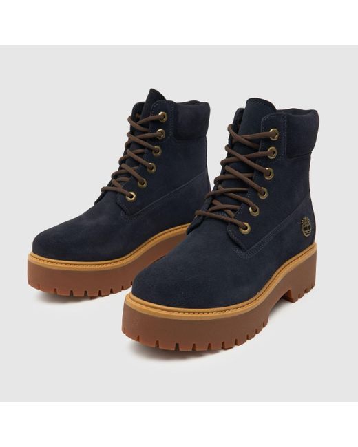 Timberland Blue Stone Street Lace Up Boots