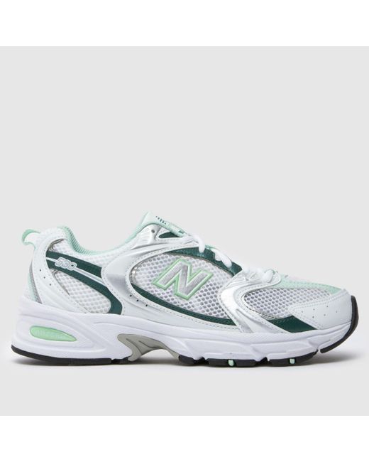 New Balance 530 Trainers - White/green