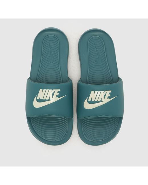Nike Blue Victori One Sandals for men