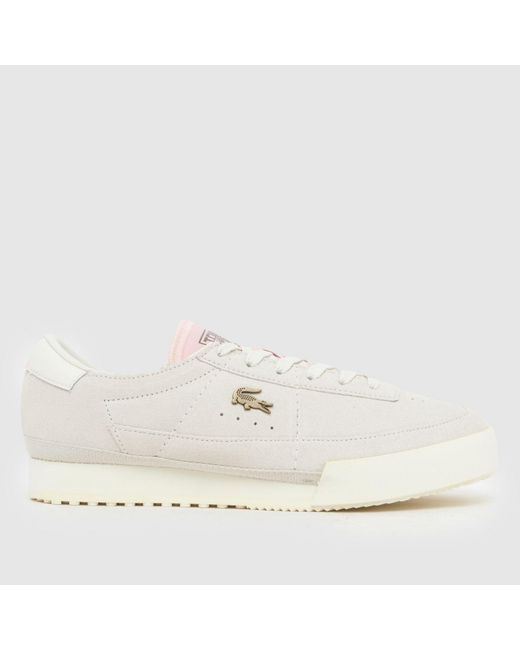 Lacoste White Aura Trainers