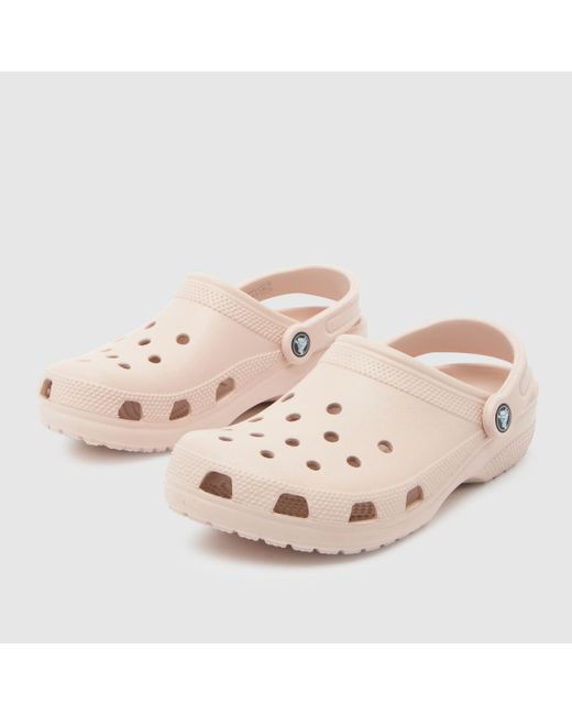 CROCSTM Pink Classic Clog Sandals