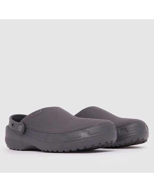 CROCSTM Gray Classic Crafted Clog Sandals for men