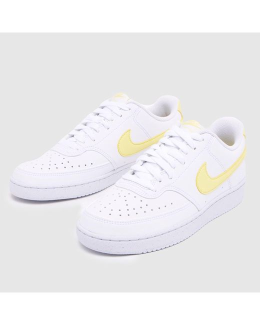 Nike White Court Vision Trainers