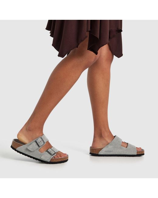 Birkenstock White Arizona Sandals