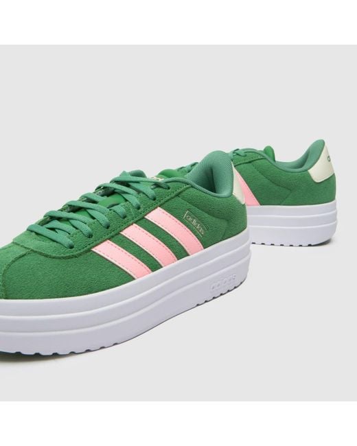 Adidas Green Vl Court Bold Trainers