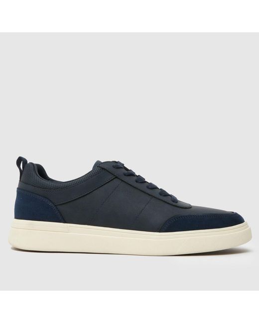 Schuh Blue Warrington Court Trainers for men