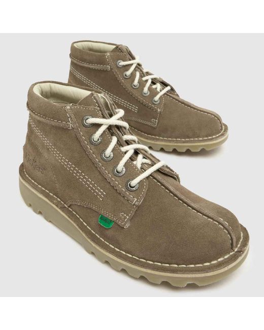 Kickers Classics Brown Kick Hi Central Boots