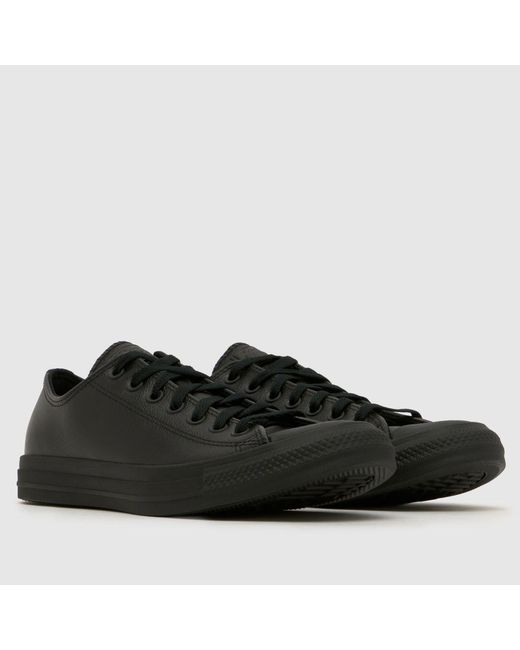 Converse Black All Star Mono Ox Trainers for men