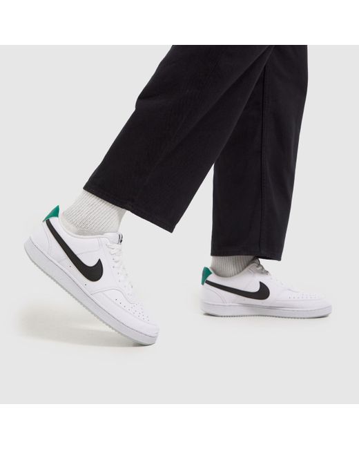 Nike White Court Vision Low Next Nature Trainers In for men