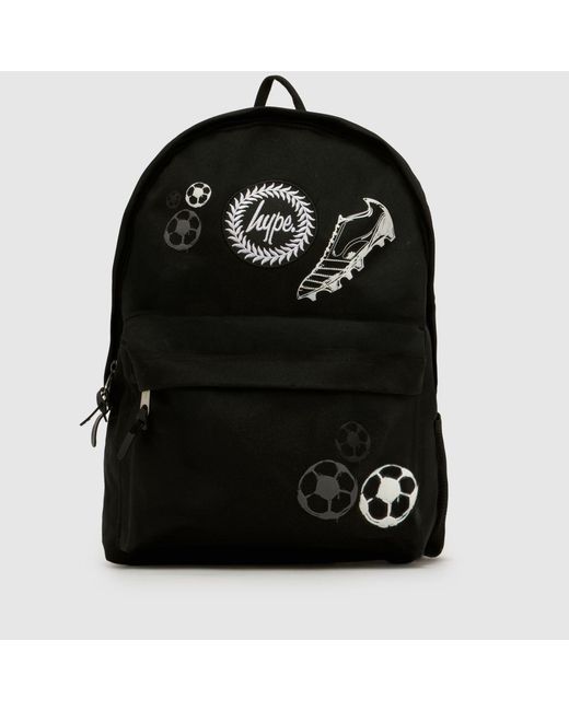 Hype Black Football Boot Backpack