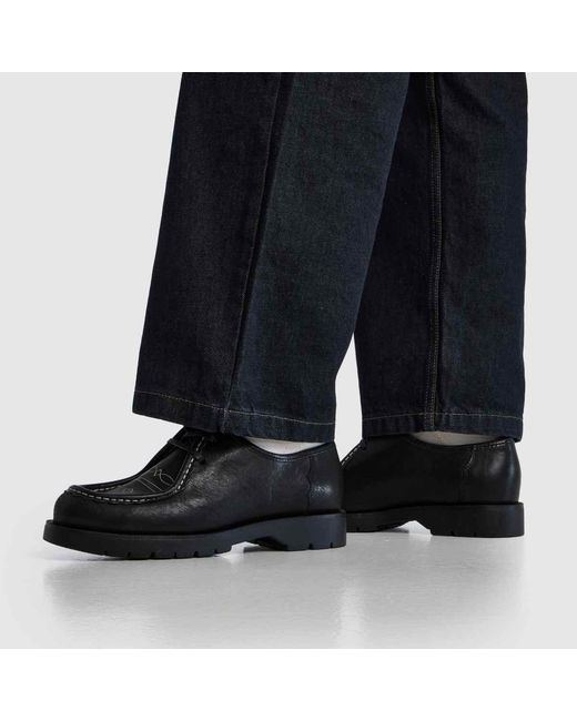 Kleman Black Padror Shoes for men