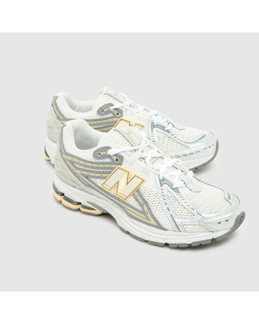 New Balance White 1906 Trainers
