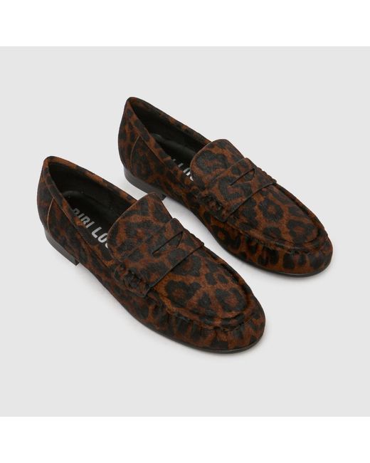 Bibi Lou Black Lyra Loafer Flats