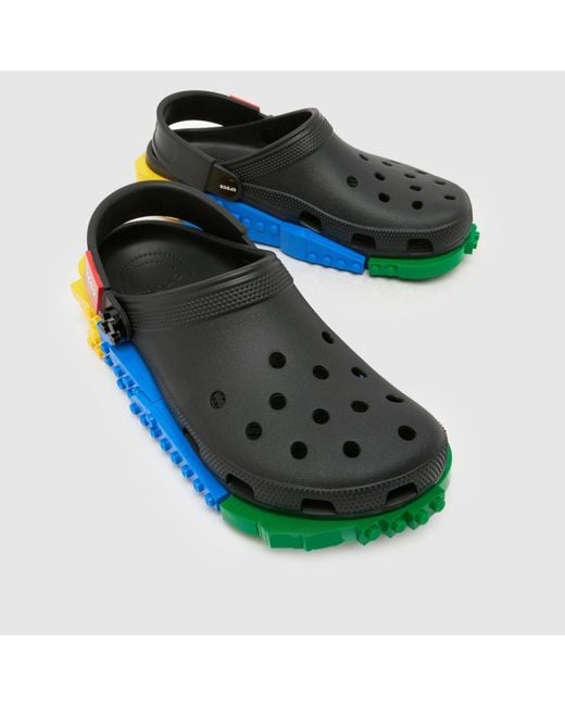 CROCSTM Blue Classic Lego 4Lw System Clog Sandals for men