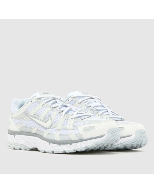 Nike White P-6000 Trainers for men