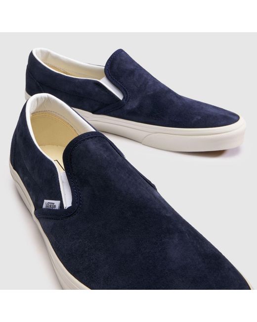 Vans Blue Classic Slip-On Trainers for men