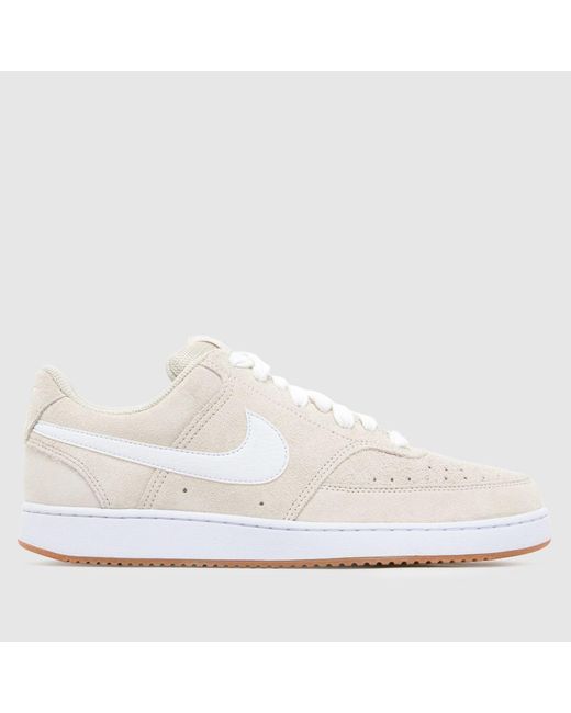 Nike White Court Vision Low Trainers for men