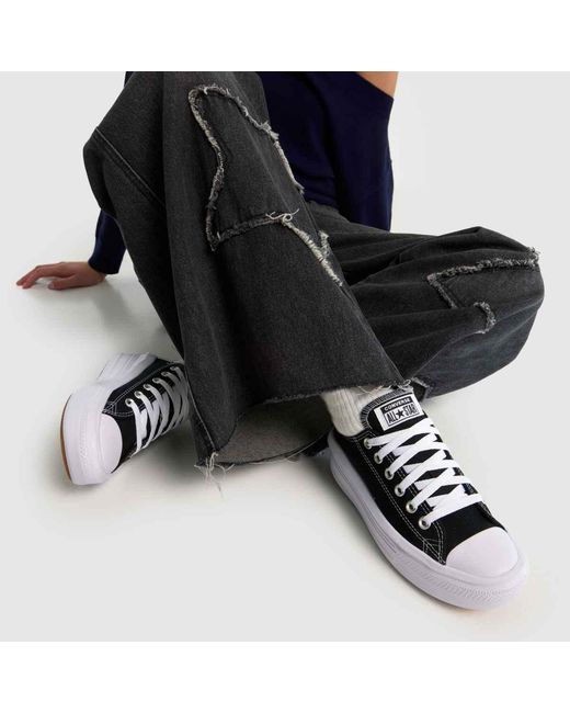 Converse Blue All Star Move Ox Trainers