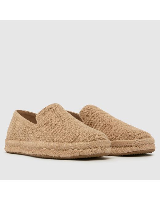 TOMS Natural Santiago Espadrille Shoes for men