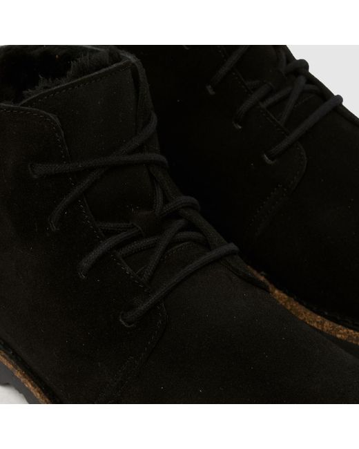 Birkenstock Black Uppsala Mid Boots