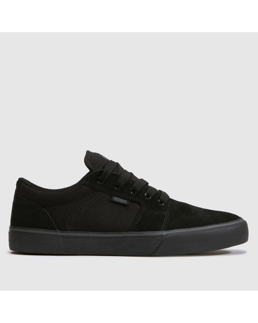 Etnies Black Barge Ls Trainers for men