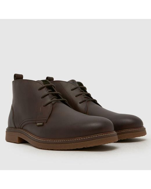 Barbour Brown Kirkstone Boots for men