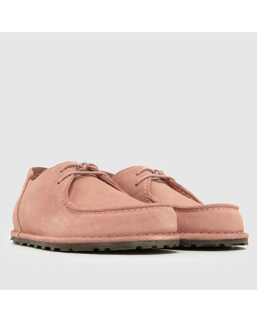 Birkenstock Pink Utti Lace Shoes for men